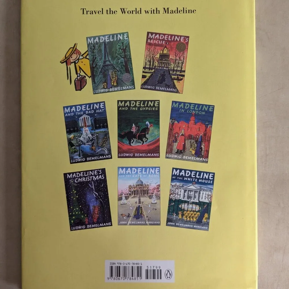 Madeline and the Old House in Paris by John Bemelmans Marciano Hardcover Book